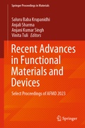 Cover: Recent Advances in Functional Materials and Devices - Springer