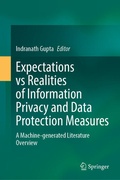 Cover: Expectations vs Realities of Information Privacy and Data Protection Measures - Springer