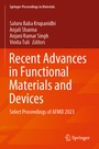 Cover: Recent Advances in Functional Materials and Devices - Springer
