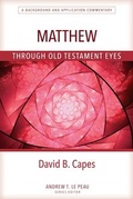 Cover: Matthew Through OT Eyes - Kregel Academic & Professional