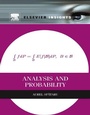 Cover: Analysis and Probability - Elsevier