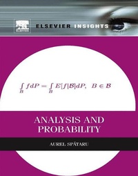 Enlarge image Cover: Analysis and Probability - Elsevier