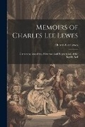 Cover: Memoirs of Charles Lee Lewes - Legare Street Press