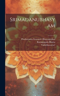 Abbildung von: Srimadanubhasyam; 2 - Legare Street Press