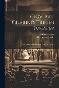 Cover: Giov. Bat. Guarini's Treuer Schaefer - Legare Street Press