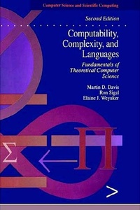 Enlarge image Cover: Computability, Complexity, and Languages - Morgan Kaufmann