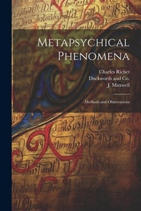 Enlarge image Cover: Metapsychical Phenomena - Legare Street Press