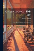 Cover: Greensboro, 1808-1904 - Legare Street Press