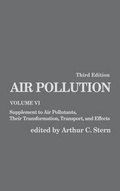 Cover: Air Pollution: Volume 6 - Academic Press