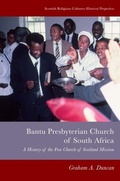 Cover: Bantu Presbyterian Church of South Africa - Edinburgh University Press