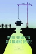 Cover: Word Formation as a Naming Device - Edinburgh University Press
