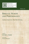 Cover: Biblical Humor and Performance - Wipf and Stock Publishers
