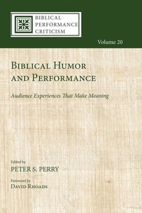 Abbildung von: Biblical Humor and Performance - Wipf and Stock Publishers