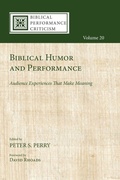 Cover: Biblical Humor and Performance - Cascade Books