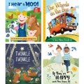 Cover: School & Library Edition on the Farm Bilingual Read-Along Series - Pi Kids