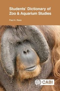 Cover: Students' Dictionary of Zoo and Aquarium Studies - CABI Publishing