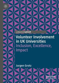 Abbildung von: Volunteer Involvement in UK Universities - Palgrave Macmillan
