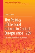 Cover: The Politics of Electoral Reform in Central Europe since 1989 - Springer