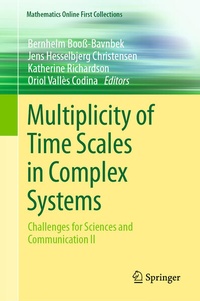 Enlarge image Cover: Multiplicity of Time Scales in Complex Systems - Springer