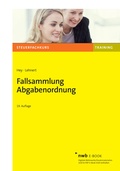 Abbildung von: Fallsammlung Abgabenordnung - NWB