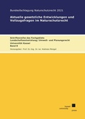 Abbildung von: Aktuelle gesetzliche Entwicklungen und Vollzugsfragen im Naturschutzrecht - Kassel University Press
