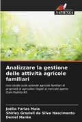 Cover: Analizzare la gestione delle attivita agricole familiari - Edizioni Sapienza