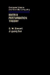 Abbildung von: Matrix Perturbation Theory - Academic Press