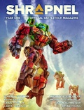 Cover: BattleTech: Shrapnel, Year One (The Official BattleTech Magazine) - Catalyst Game Labs