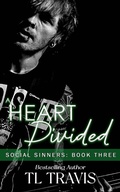 Cover: A Heart Divided (Social Sinners, #3) - Sapphire Publishing