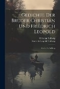 Cover: Gedichte Der Brueder Christian Und Friedrich Leopold - Legare Street Press