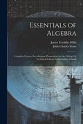 Cover: Essentials of Algebra - Legare Street Press