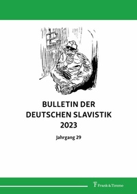 Abbildung von: Bulletin der deutschen Slavistik 2023 - Frank & Timme
