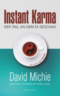 Cover: Instant Karma: Der Tag, an dem es geschah. Ein Lama Tashi Roman - Aquamarin Verlag