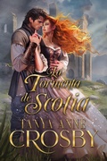 Cover: La tormenta de Scotia (Los Guardianes de la Piedra, #3) - Oliver-Heber Books