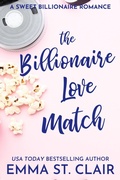 Cover: The Billionaire Love Match (The Billionaire Surprise, #1) - Kirsten Oliphant