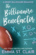 Cover: The Billionaire Benefactor (The Billionaire Surprise, #2) - Kirsten Oliphant