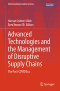 Cover: Advanced Technologies and the Management of Disruptive Supply Chains - Springer