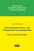 Cover: Internationales Privat- und Prozessrecht in Lateinamerika - Shaker