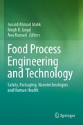 Cover: Food Process Engineering and Technology - Springer