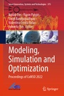 Cover: Modeling, Simulation and Optimization - Springer
