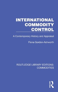 Abbildung von: International Commodity Control - Taylor & Francis