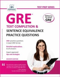 Enlarge image Cover: GRE Text Completion and Sentence Equivalence Practice Questions - De Gruyter
