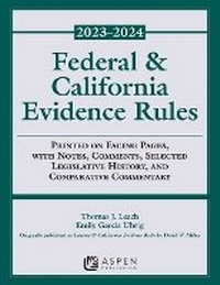 Abbildung von: Federal and California Evidence Rules - Aspen Publishing