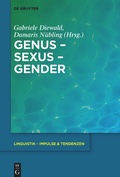 Cover: Genus - Sexus - Gender - De Gruyter