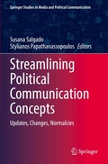 Cover: Streamlining Political Communication Concepts - Springer
