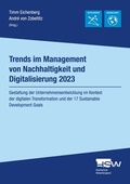 Cover: Trends im Management von Nachhaltigkeit und Digitalisierung 2023 - BoD - Books on Demand