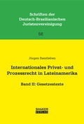 Cover: Internationales Privat- und Prozessrecht in Lateinamerika - Shaker