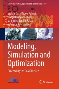 Enlarge image Cover: Modeling, Simulation and Optimization - Springer