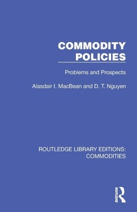 Enlarge image Cover: Commodity Policies - Routledge