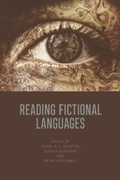 Cover: Reading Fictional Languages - Edinburgh University Press